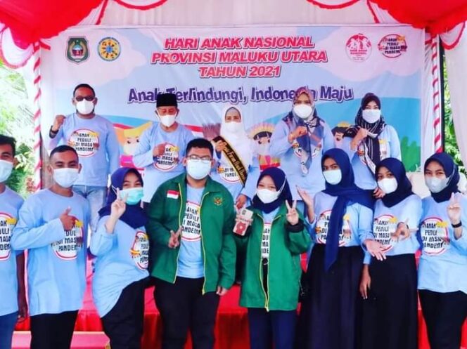 
 Dinas PPA dan Forum Anak Maluku Utara Sukses Peringati Hari Anak Nasional