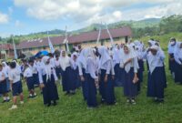 Suasana pembukaan kemah literasi di kecamatan malifut, Selasa (6/09/2022)