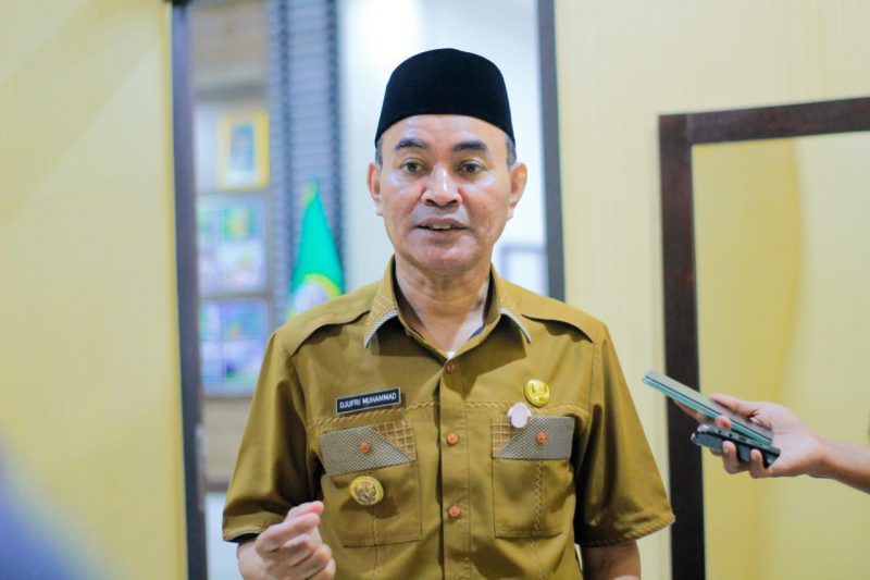 Wakil Bupati Halmahera Barat, Djufri Muhamad. (Foto Haryadi)