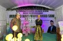 Ketua DPD KKSS Halbar terpilih, Marwan, Saat menyampaikan sambutan. 