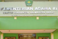 Kantor Kemenag Halmahera Barat. (istimewa)