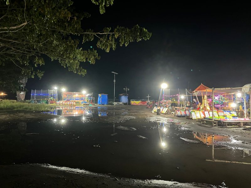 Tempat permainan anak-anak di lokasi FTJ.