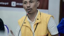 Ketua DPD II Partai Golkar Halbar, Fandi Ibrahim.