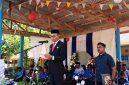 Wakil Bupati Djufri Muhamad saat menyampaikan amanat Menteri Pendidikan Dasar dan Menengah. (Icon)