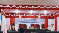 Suasana Peripurna Persetujuan APBD 2026