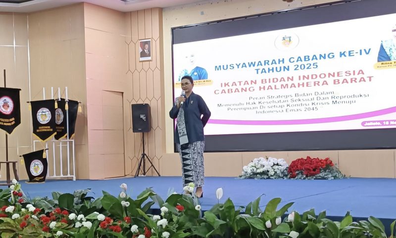 Ketua terpilih IBI Halmahera Barat Stella Vonny. (Istimewa)